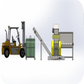 Rice Husk Biomass Sawdust Press Briquette Making Machine